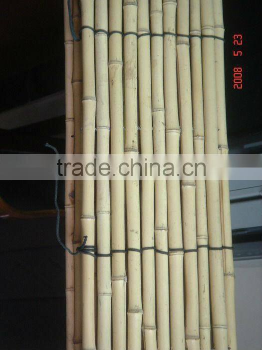 bamboo fence with rope connected