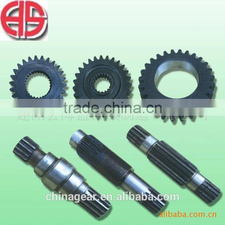 Corn Harvester Gear and Shaft