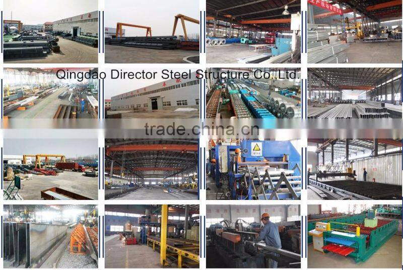 Qingdao Steel Structure Supplier Metal Building Prefab Hangar Warehouse