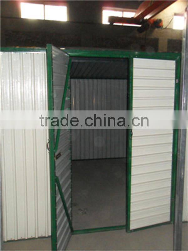 Galvanized steel garden shed/storage shed/garden room