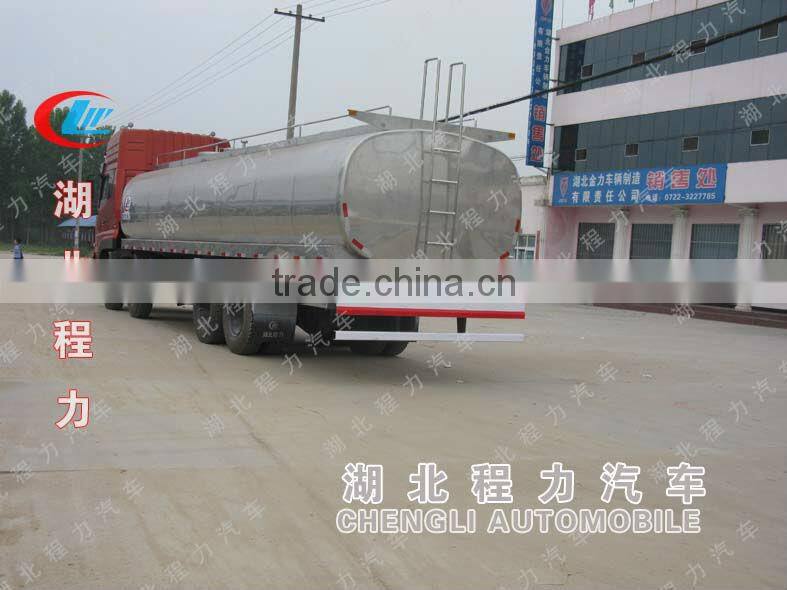 Dongfeng milk tanker truck milk transport truck stainless steel tank truck