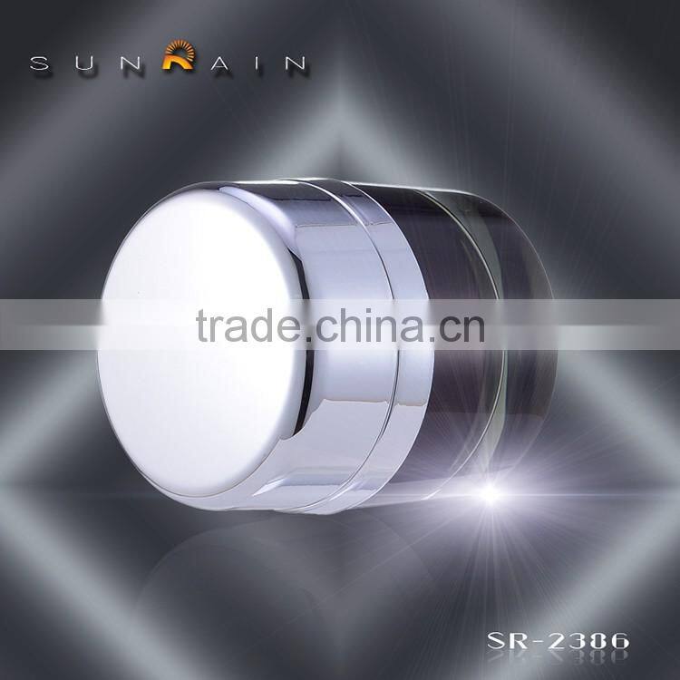 wholesale factory directly made PMMA plastic acrylic jar cosmetic SR-2386