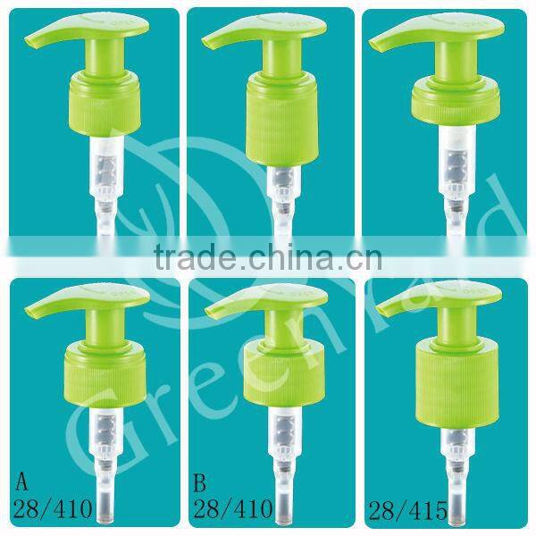 left right and outside spring lotion pump