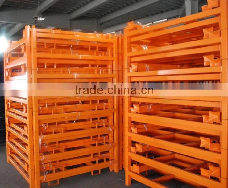 60"x60" Inch Metal Collapsible Storage Stacking Tire Rack