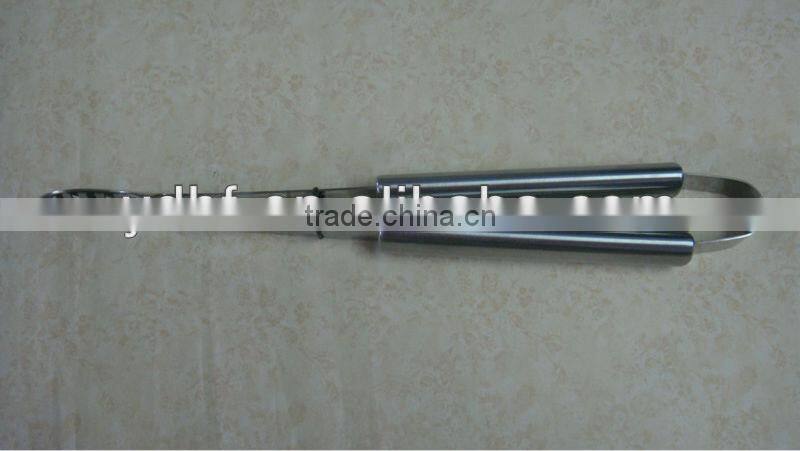 0400001 High quality stainless steel BBQ tool set of 4, barbecue cutlery set