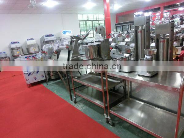 Hot sales strong Stainless Steel Flatbed push cart