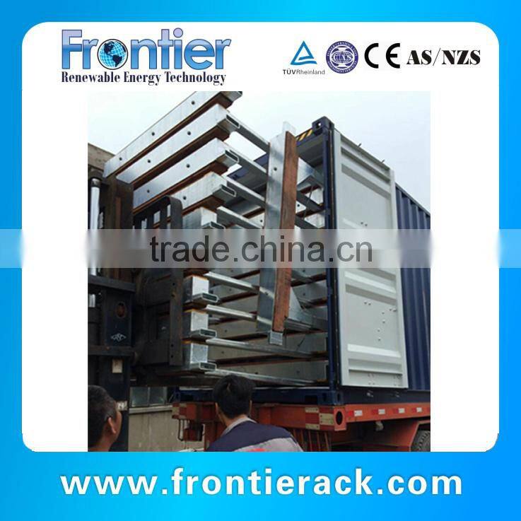 Galvanized Steel Pallet with wood inside