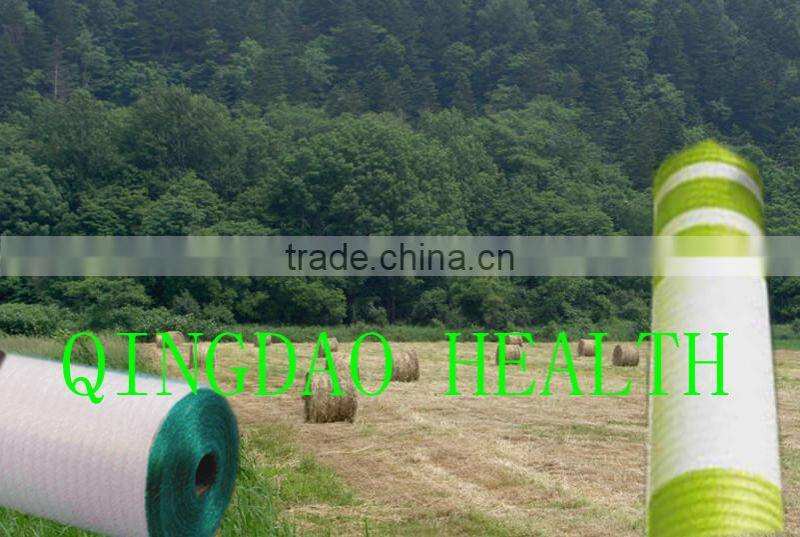 white hay bale netting for grain