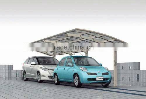 steel structure polycarbonate hollow coated car shed/canopy/garage NEW!!!