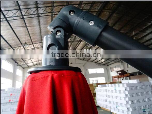 outdoor garden aluminum hanging cantilever umbrella parasol 3m