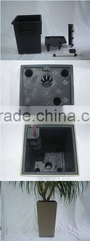 2015 salable tall vase,large square flowerpot,home & garden decoration