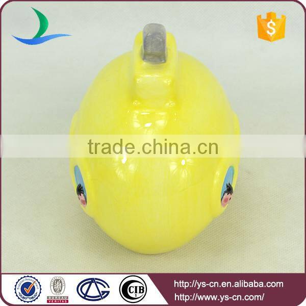 yellow toy china boat decoration,highwin produce decoration