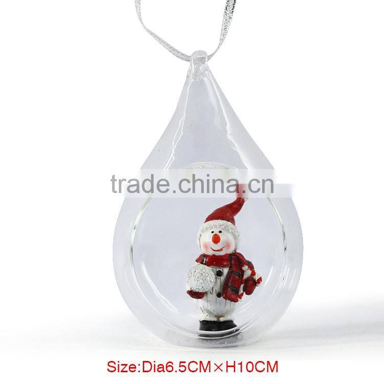 2015 Newest glass christmas tree ornaments