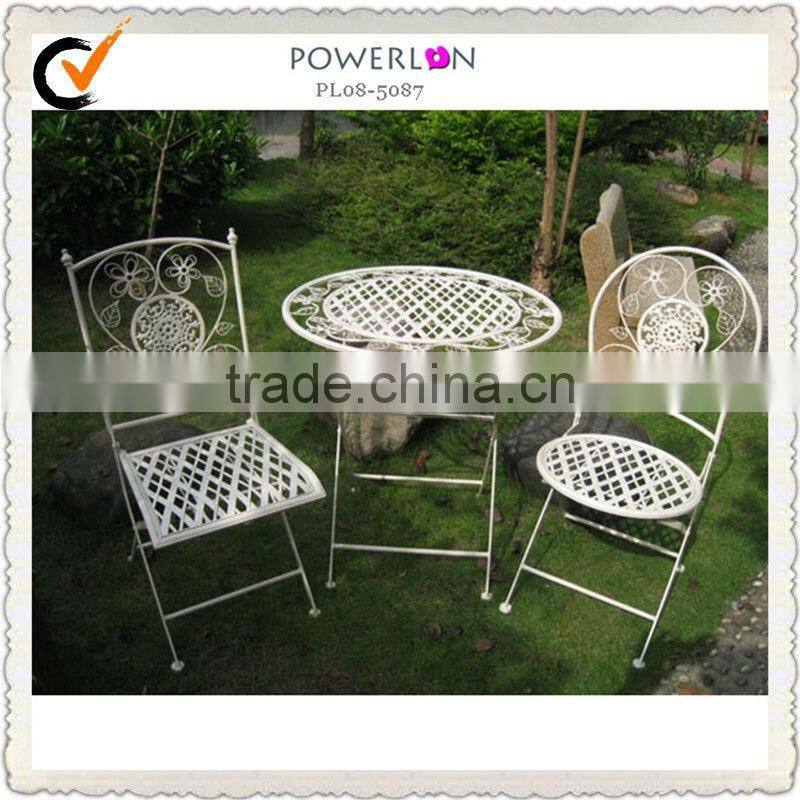 2014 outdoor folding metal bistro set