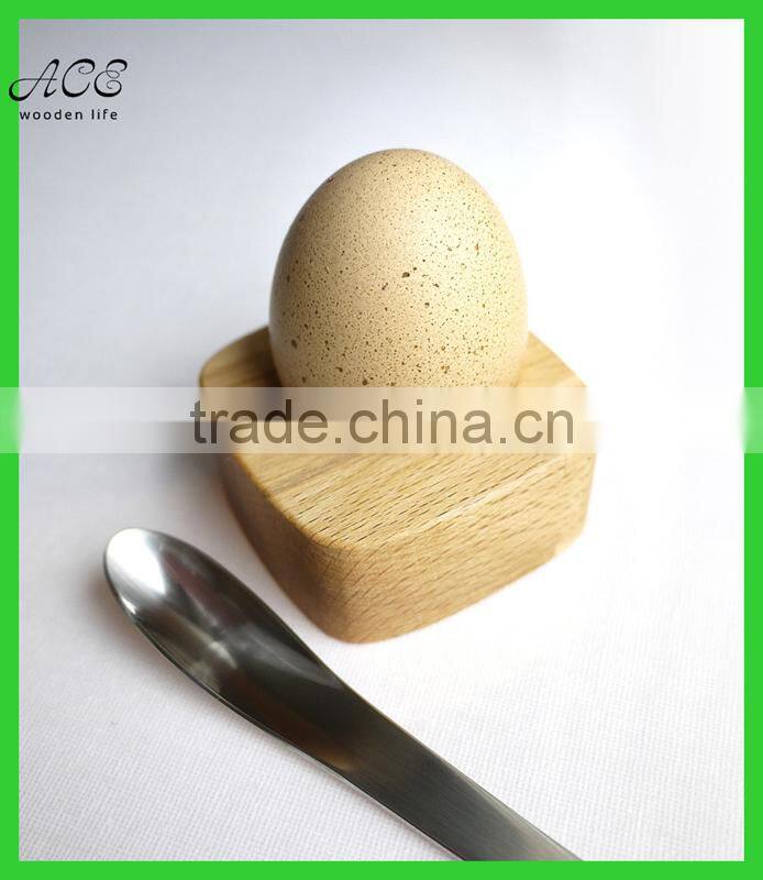 Wooden egg cups