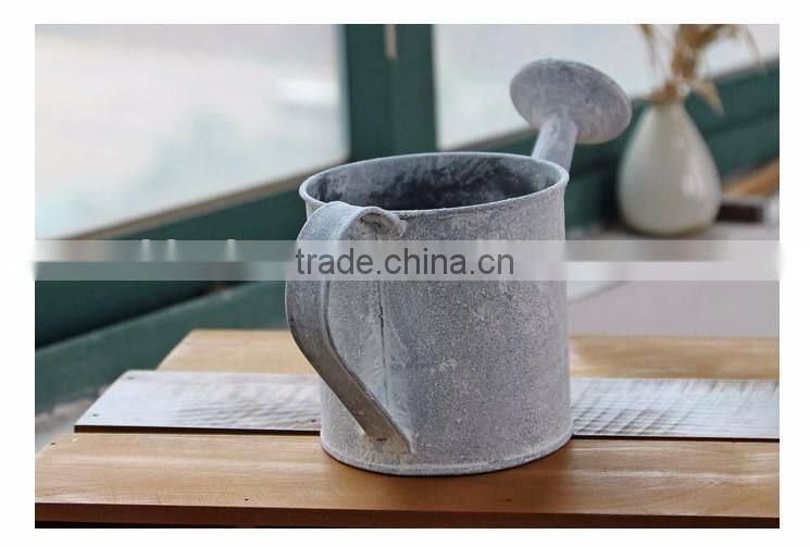 alibaba top seller indoor decorative antique garden metal watering can for home deco