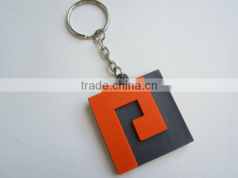 PVC slipper keychain