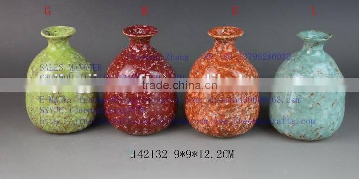 2017 ladies shop rose gold mini stoneware vase