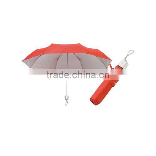 High Quality folding sun umbrella with silver inside part
