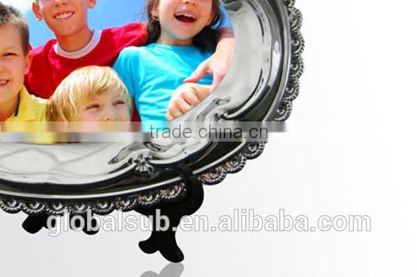 Flower Shape Metal Plate Decorators,Heat Press Picture Frames Printing