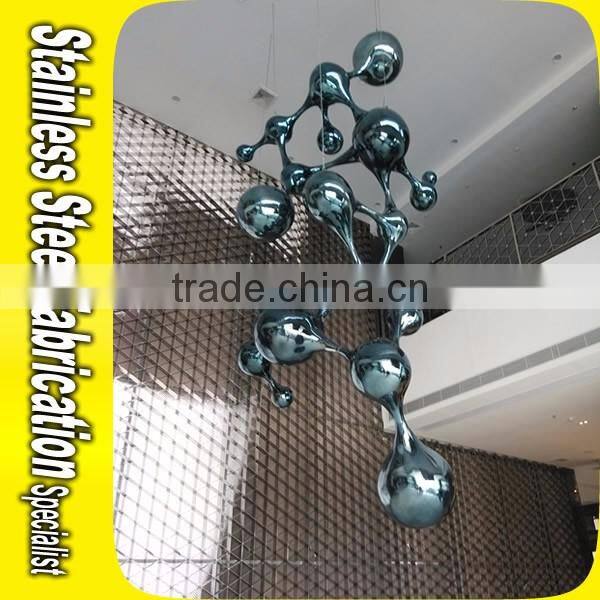 Sculpture Abstract Stainless Steel Statue Art Sculpture