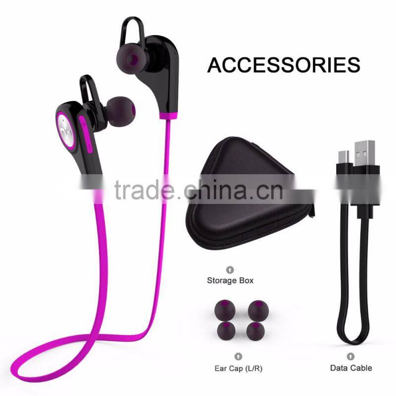 New arrival Q9 Sports Bluetooth Earphones, Music Smart Headphones, Stereo Waterproof Headset