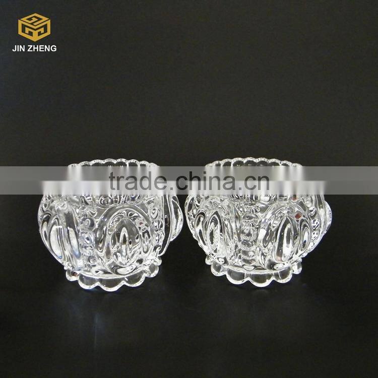 Wholesale crystal wedding centerpiece ,crystal glass candle holder
