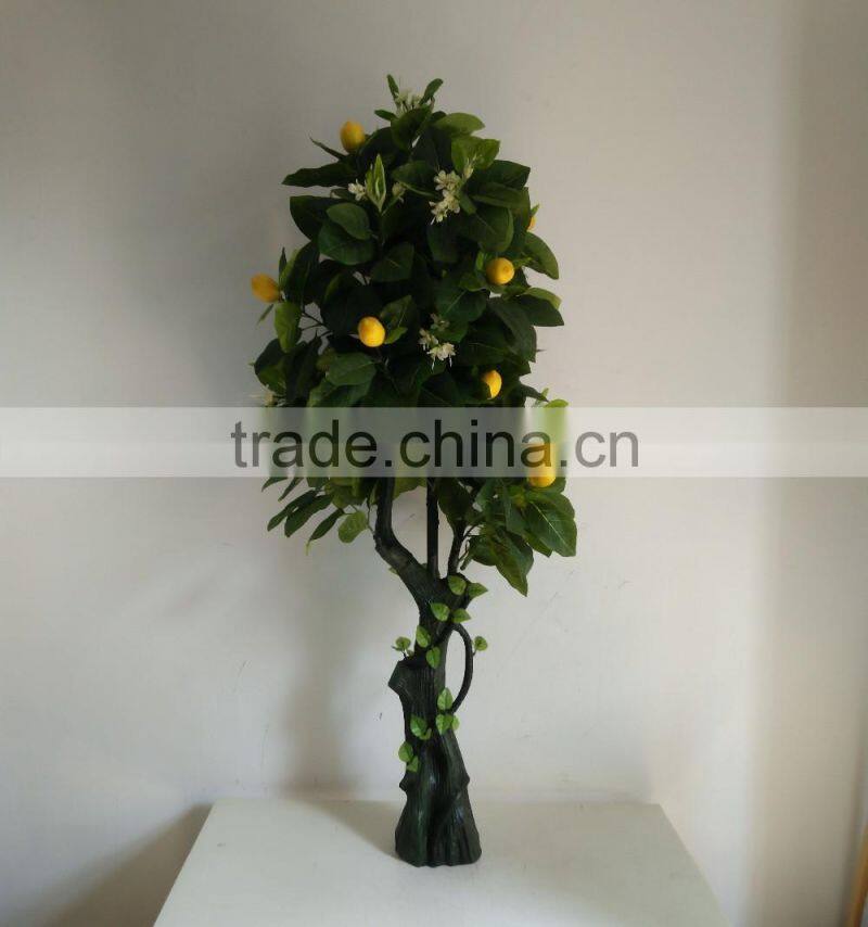 rubber lemon tree artificial tree with lemon decorative tree