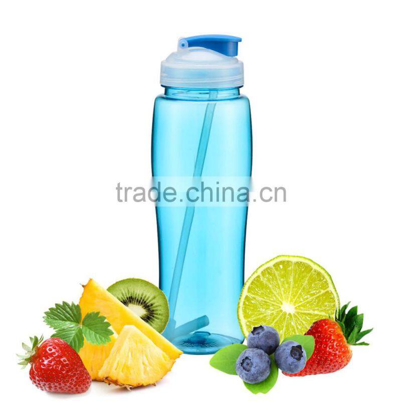 2016 new productrs BPA FREE flip top double wall tritan water bottle