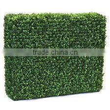 artificial leaf fence,artificial green boxwood hedge