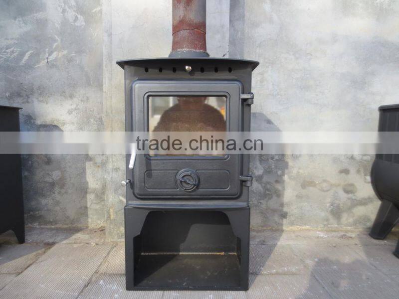 15KW China Cast Iron Wood Burning Stove for Sale / cast iron room heater HS-X9L