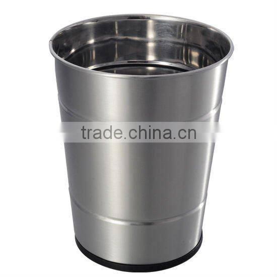 Stainless Steel Round Garbage Bin