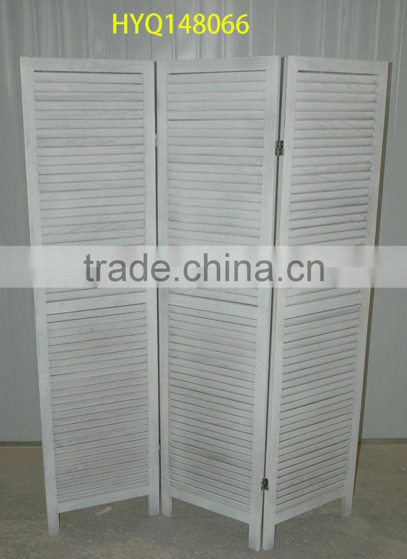 FSC shabby chic wooden screen