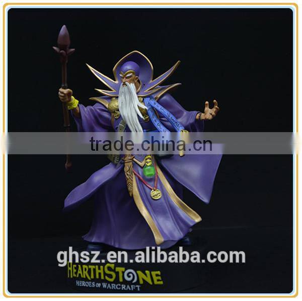 Custom high detail pvc heroes of warcrafts collection model wholesale