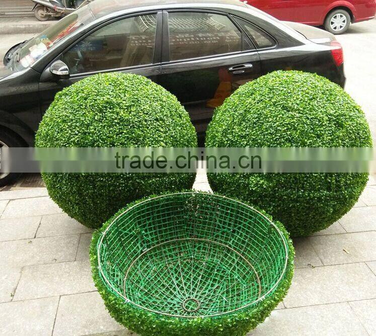 Big grass green ball boxwood grass ball for decoration