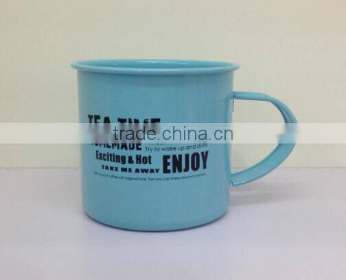 500ml FDA Enamel Mug High quality mug Drink holder Popular style