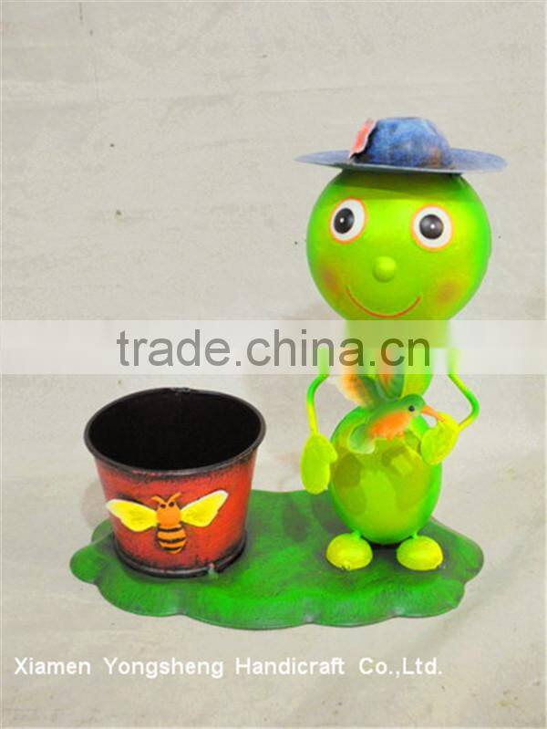 YS13085 Animal Theme metal material metal garden art with cheapest wholesale price for fast delivery days