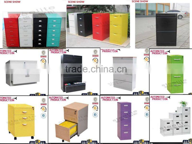 Office 3 drawer mobile pedestal cabinet office rollers for metal file cabinet drawer cabinet