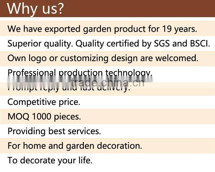 Exquisite natural rattan basket with handle for garden planter