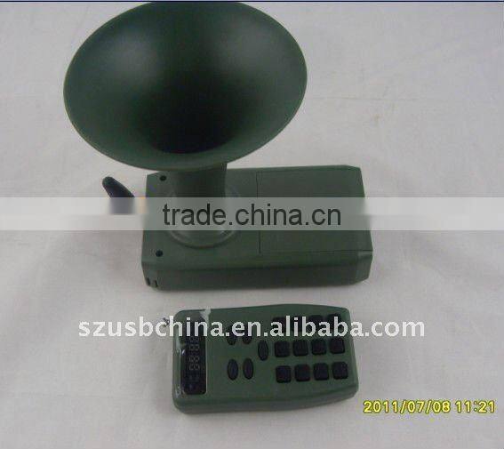 Bird hunting mp3 with timer and remote control