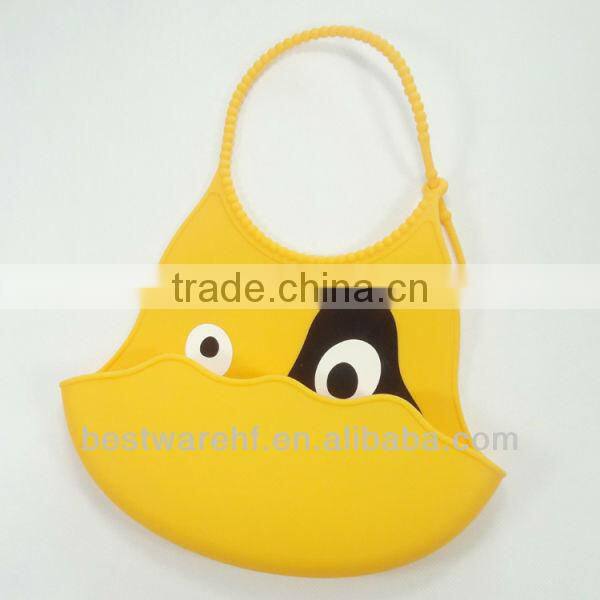 Cute silicone baby products.silicone rubber baby bibs manufature in shenzhen guangdong china