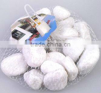 500G WHITE NATURAL DECORATIVE STONE