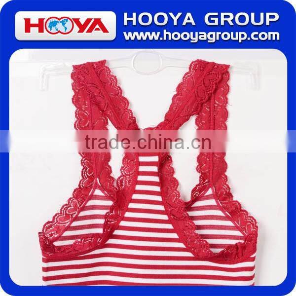 90% Nylon And 10% Spandex Hot Girl Sexy Camisole Women Camisole Lace Camisole