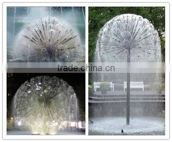 water fountain outdoor factory led crystal ball fountain