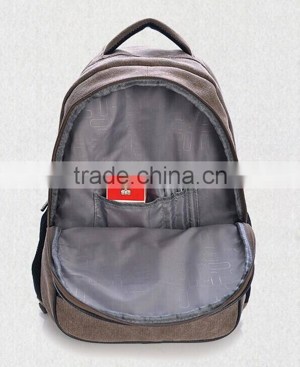 Put laptop school canvas bakcpack china