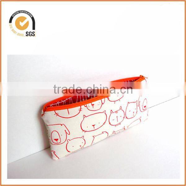 Totoro Zipper Pouch / Camera Bag in Miyazaki's My Neighbor Totoro Mint Polka Dots by Chiqun Dongguan CQ-H03002