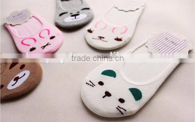 Lovely Cute Girls Boat Socks Promotion Summer Socks