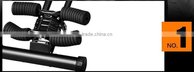 New Vertical Roller Beauty Waist Abdominal Exercise foldable Machine with sit up bench