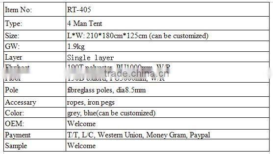 Camping Equipment Tent Family Tent