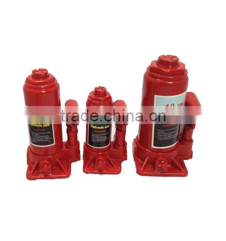 2017 hot sale red color 10 ton Hydraulic Bottle Jack